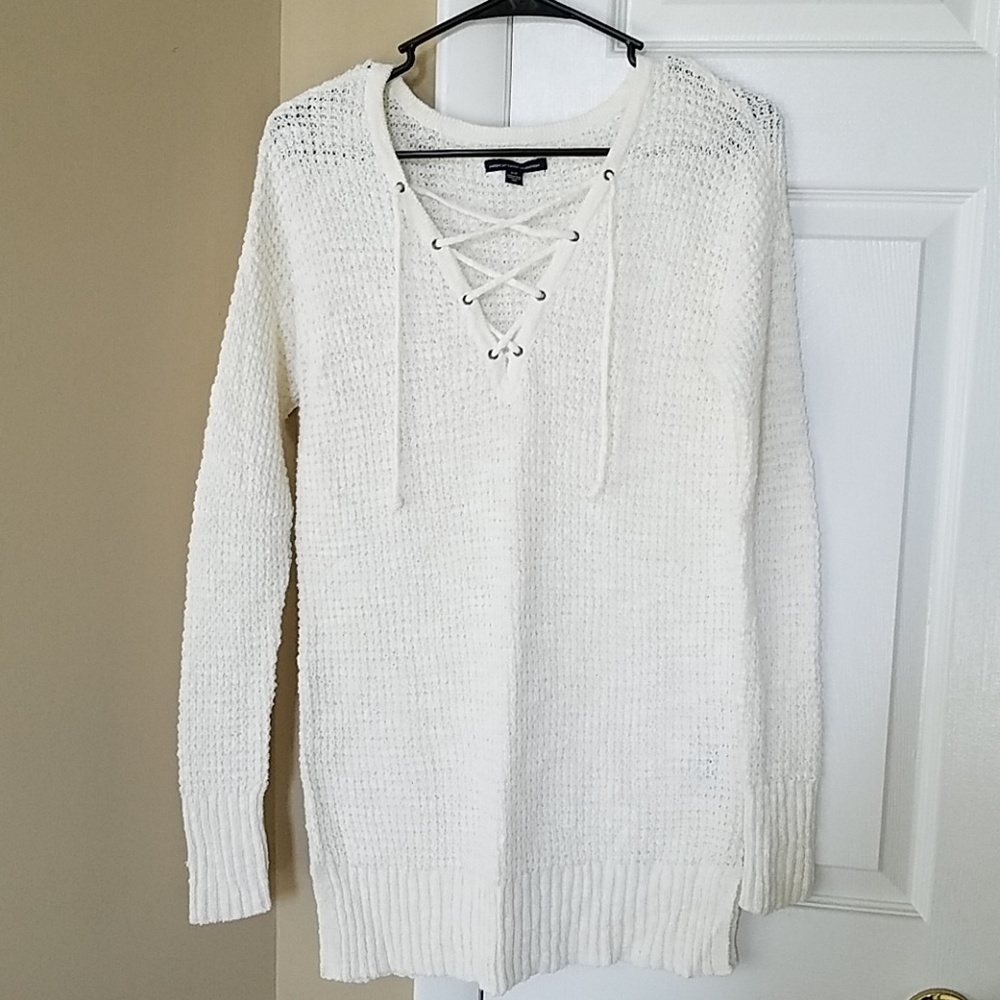 Long sleeve knit sweater, S/P, AEO